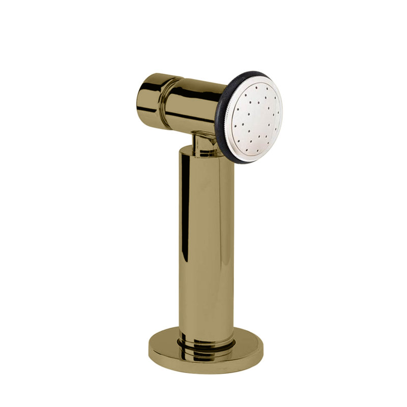 Contemporary Side Spray, Distressed Antique Brass