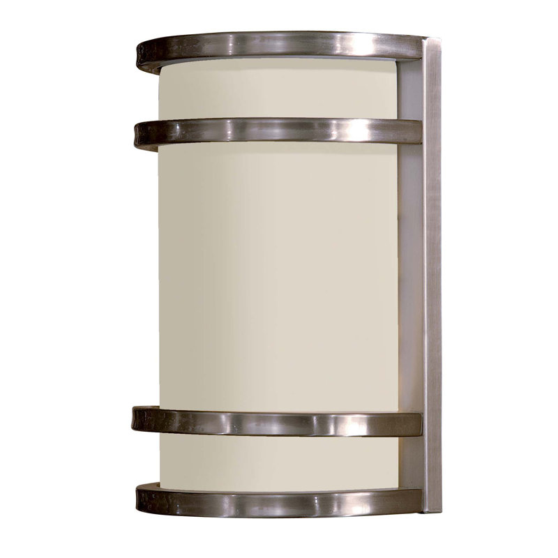Janicki Wall Light, No, Stainless Steel