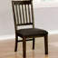 Chaise d'appoint rembourrée en lin Stotts