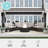 Martha Stewart Bedford Outdoor Modular Rattan Wicker Patio Curved Sectional Sofa Seats-109713928-109713929