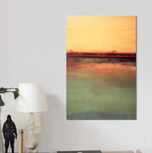 «Straight into Transcendence», impression sur toile, H 26 po x l 18 po x P 1,5 po, Pas de tapis, Toile tendue