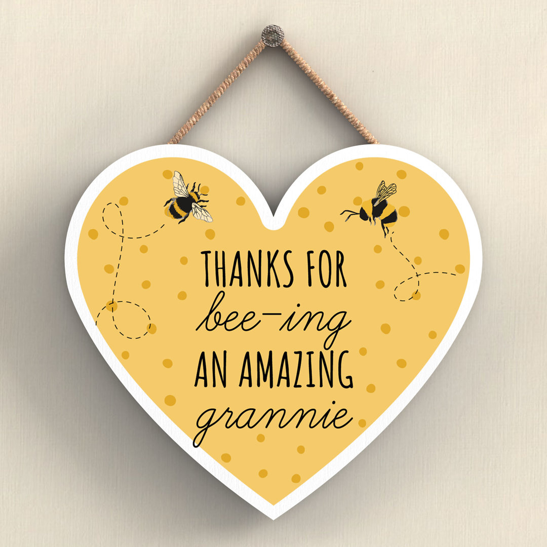 Bee Thanks For Bee-ing Grannie Wall Décor