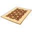 Tapis décoratif en laine de conception unique 5 pi 7 po x 7 pi 9 po noué à la main New Age en brun/noir