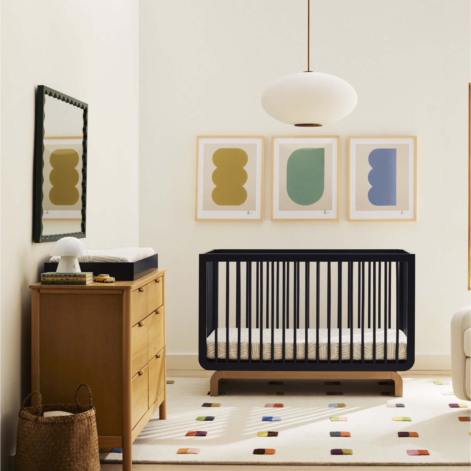 Universal Changing Table Topper, Ebony