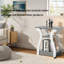 Table d'appoint multifonctionnelle avec station de charge - ports et prises USB, table de chevet et table de bout-1948362761