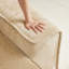 Repose-pieds moderne en velours-1296911169