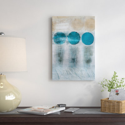 « blue moon i », reproduction d’art sur toile encadrée
