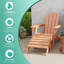 Ensemble de 4 repose-pieds Adirondack Hdpe Classic-1158755497