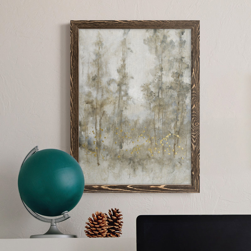 «Thicket Of Trees I», toile encadrée de qualité supérieure - prête à être accrochée, H 31 po x l 44 po x P 1 po