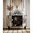 Modern Simple Style Porch Cabinet Solid Wood Accent Cabinet