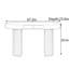 Console Mid-Century en bois naturel-1569209050