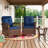 3-piece Wicker Patio Furniture Set, Outdoor Wicker Swivel Rocking Chair With Cushions And Rattan Side Table For Garden, Backyard, Porch-622960178-622960180