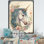 Adorable licorne pastel entourée de fleurs I - reproduction sur toile