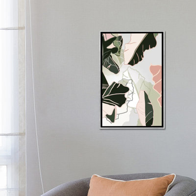«Leaves Bananenpalmen» par Ana Rut Bré - impression d'art graphique