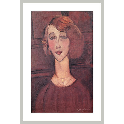 Renee par Amedeo Modigliani - estampe numérique encadrée