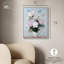"Hydrangea Blossoms III", impression murale sur toile par Art Remedy, cadre argenté, 20 x 24-1941680587-1941680585