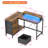 Shieh L-Shaped Computer Desk with Power Outlet-1450194360