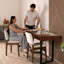 Transformer Table To Desk - Single Unit - Dark Walnut