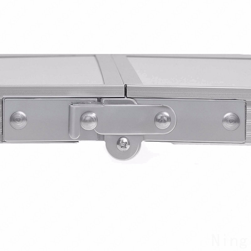 Table de camping pliante portative en aluminium 2 pi