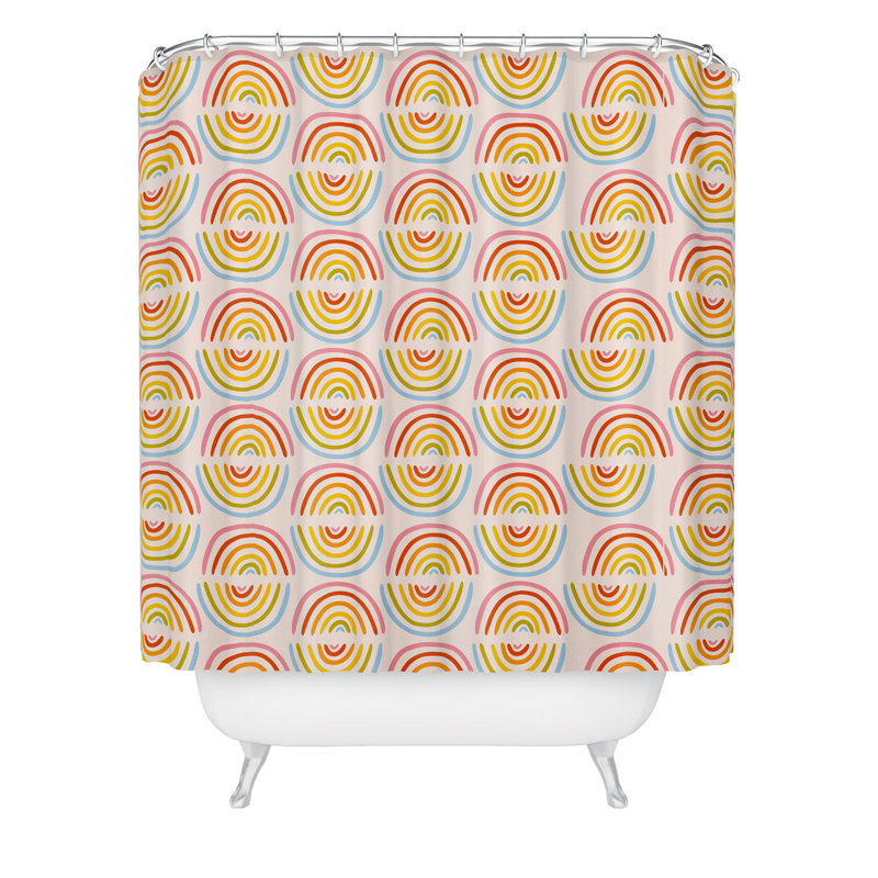 Geometric Shower Curtain