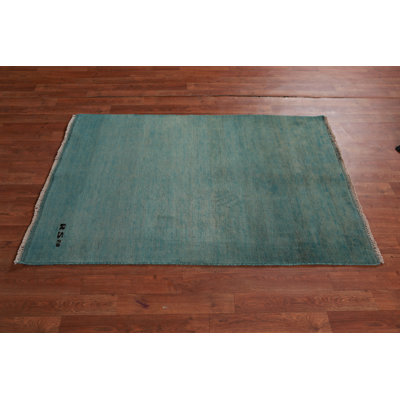 Handmade Gabbeh Accent Modern Rug 4x5