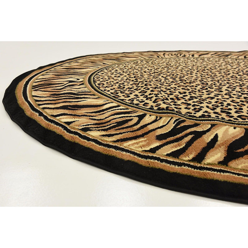 Tapis brun Testerman, Rond 8 pi