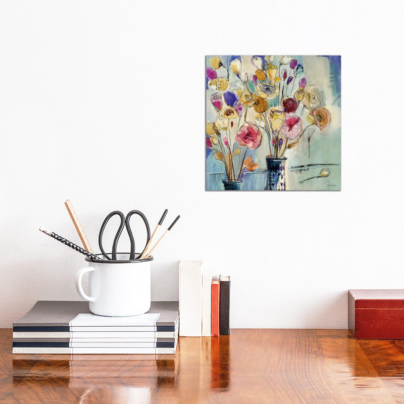 Popcorn II by Jill Martin - Wrapped Canvas Print, 30.48cm H x 30.48cm W 1.905cm D