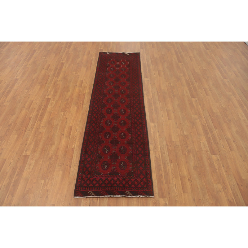 Tapis de couloir oriental géométrique 3 x 9