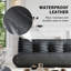 Canapé rembourré, canapé paresseux, canapé en similicuir, fauteuil à billes avec accoudoirs à compression, salon pour adulte, salon, appartement pour chambre à coucher-106855256