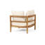 ENSEMBLE DE CONVERSION DE 4 PIÈCES AVEC COUSSIN BEIGE, Teck