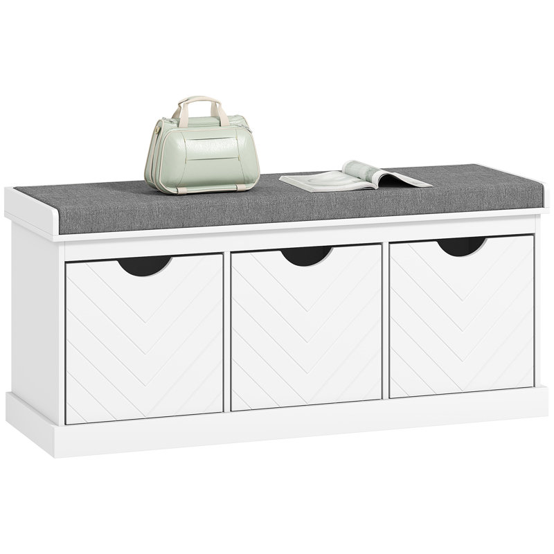 3 Pair Shoe Storage Bench