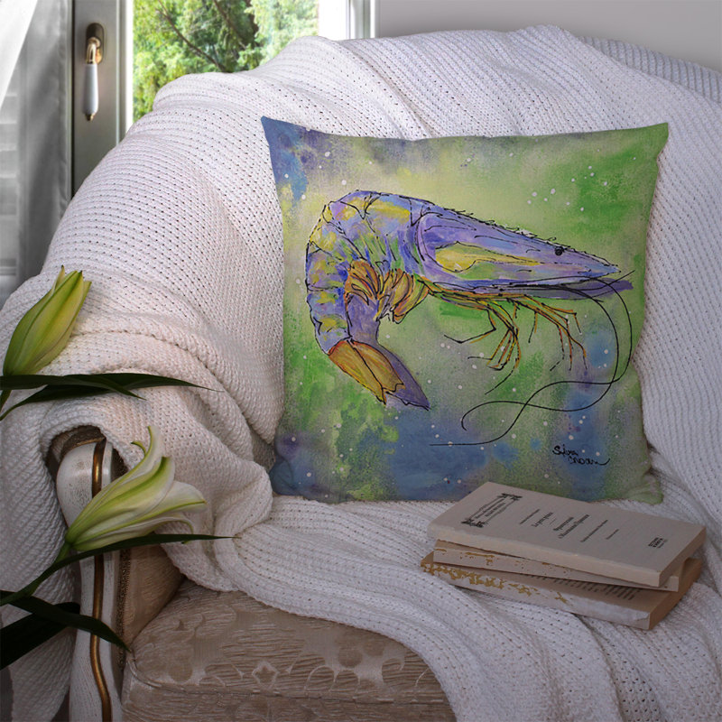 Coussin intérieur/extérieur crevette