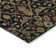 Machine Washable Indoor/Outdoor Segin ACN1130 Black Rug