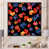 Toile avec cadre flottant noir