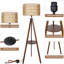 Lampe trépied Boho