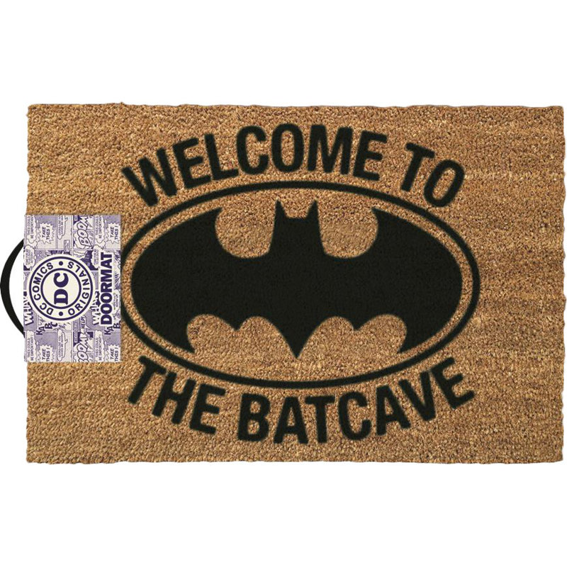 Welcome to the Batcave 40 x 60 cm Non-Slip Door Mat