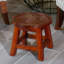 Marchepied en bois d'hévéa, cerisier - reine des pieds pour repose-pieds, repose-pieds et repose-pieds-913872339
