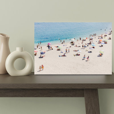 «Tropea Beach In The Summer», art mural contemporain sur la plage