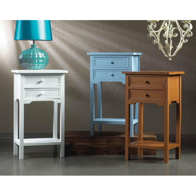 Table d'appoint, Blanc