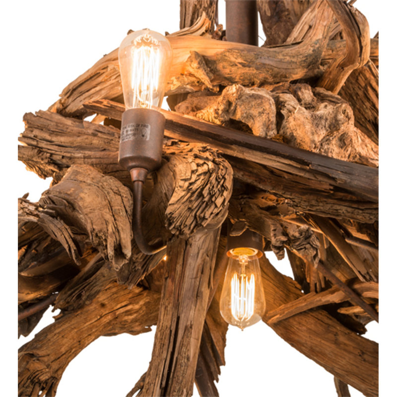 Driftwood 6 - Light Chandelier