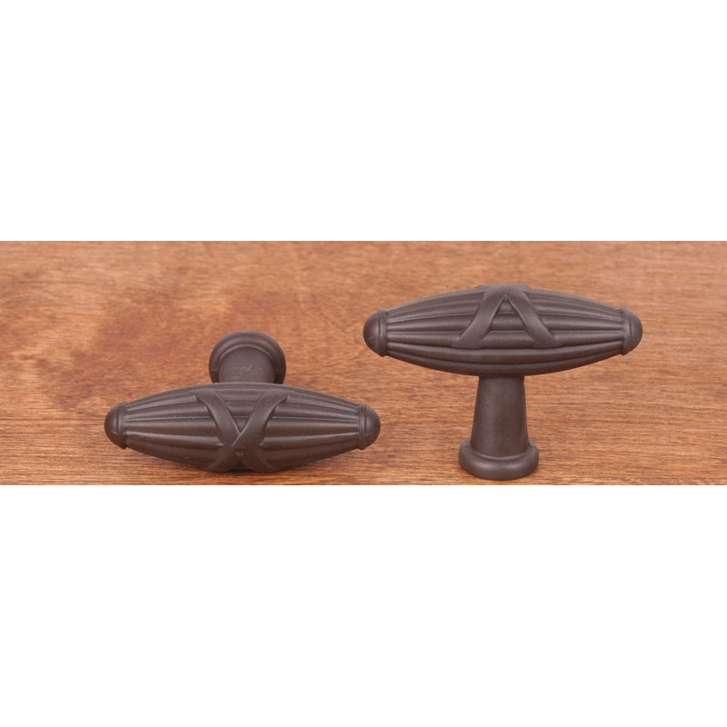 CK Series 1 11/16" Length Bar Knob, Small, Oil Rubbed Bronze