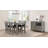 Rustic Gray Counter Height Dining Table