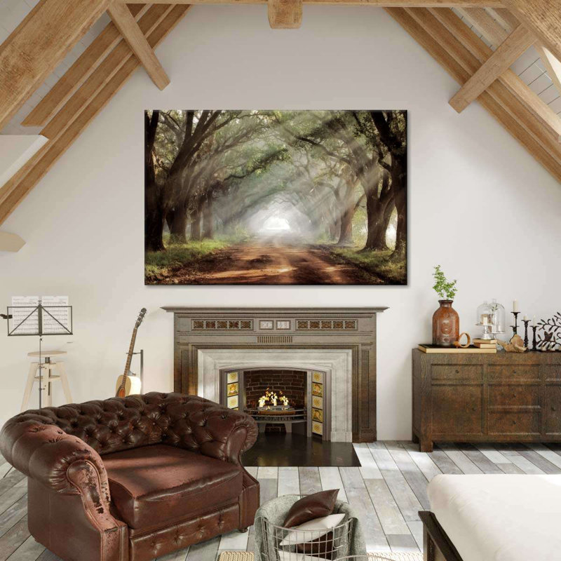 «Evergreen Plantation», reproduction sur toile, H 8 po x l 12 po x P 1 po