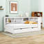 Lit plateforme avec rangement gigogne, ports USB et tablettes Postfield-1706079239