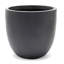 Pot à fleurs rond gris avec trou de drainage Acushnet-1333807577-1333807583
