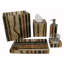 Bamboo Fabric Encased in Acrylic Perfume Tray