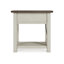 Table de bout Chailey avec rangement et prises intégrées-2117769283-2117769282