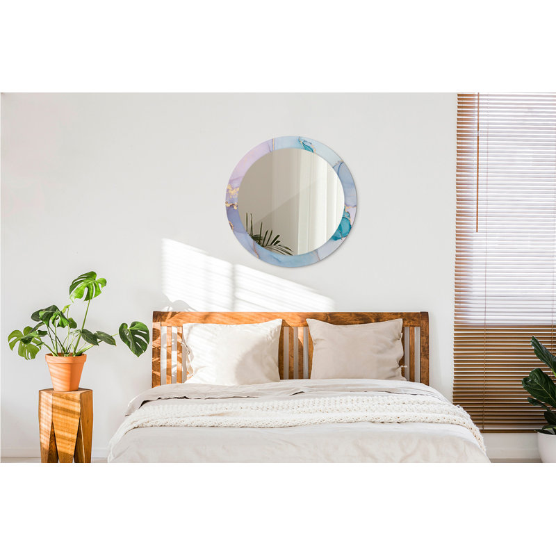 Huldar Glass Flat Wall Mirror