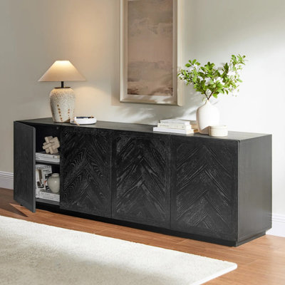 Italian style retro and simple sideboard
