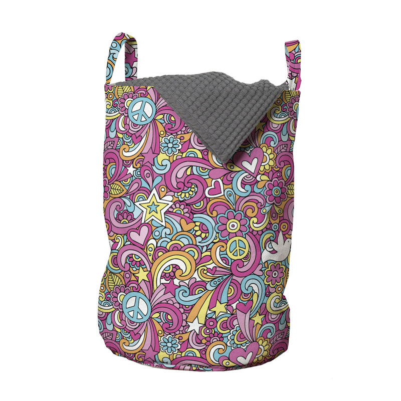Fabric Laundry Bag with Handles